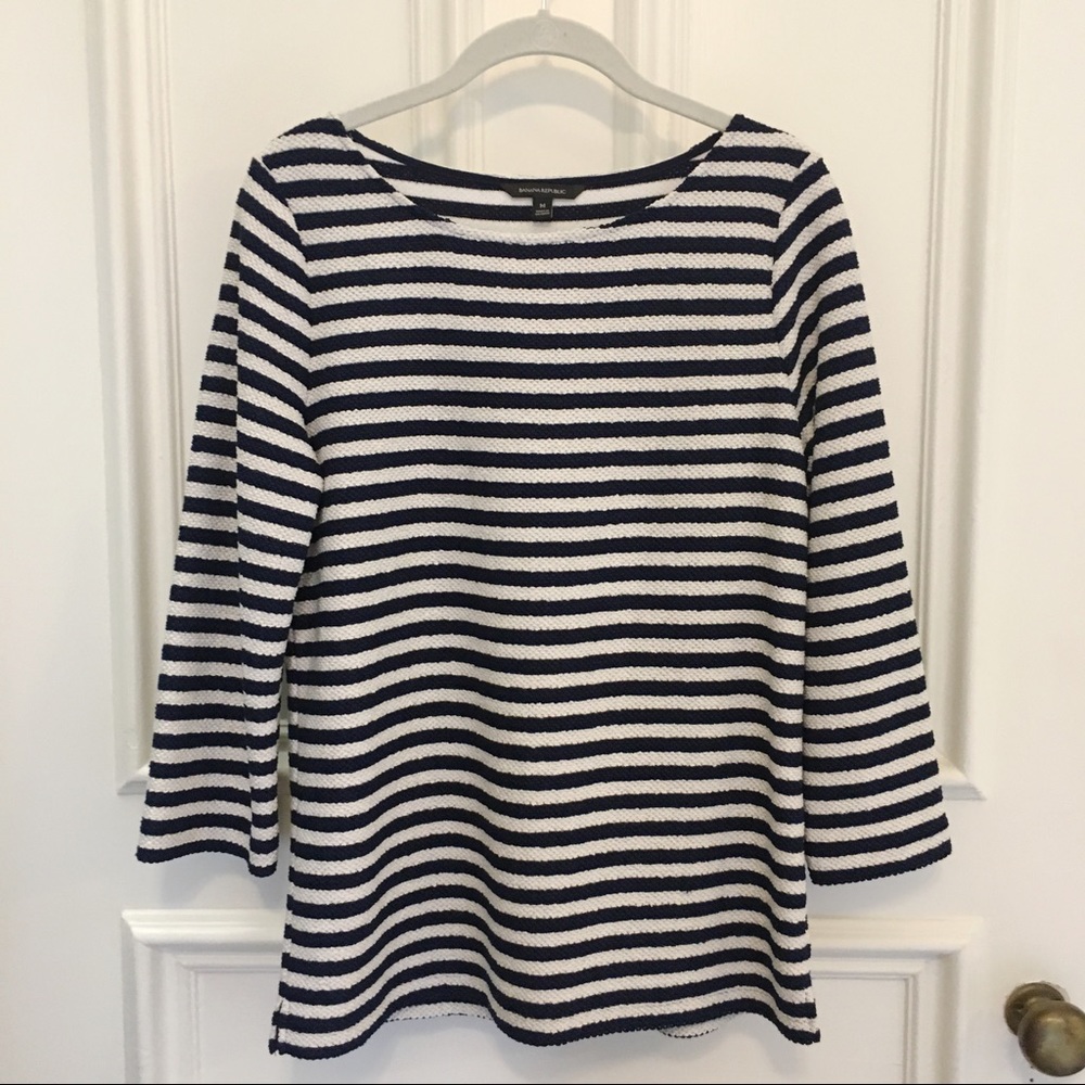 NWOT Banana Republic Striped Top